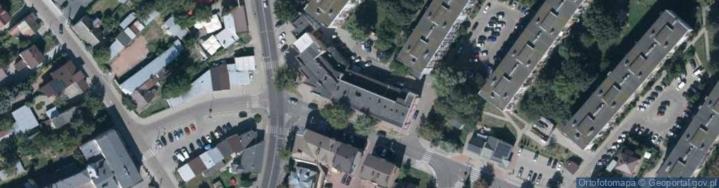 Zdjęcie satelitarne Kantor