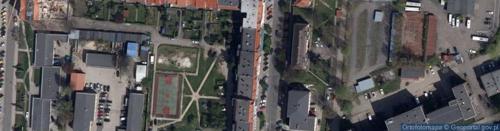 Zdjęcie satelitarne Kantor