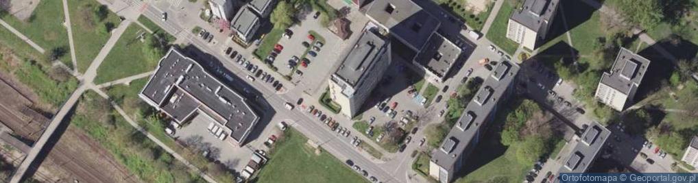 Zdjęcie satelitarne Kantor