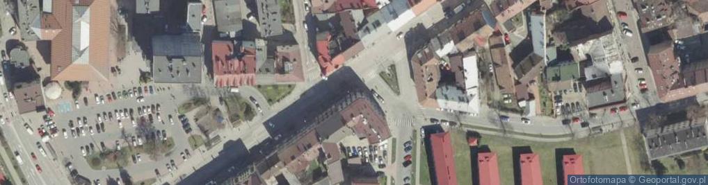Zdjęcie satelitarne Kantor
