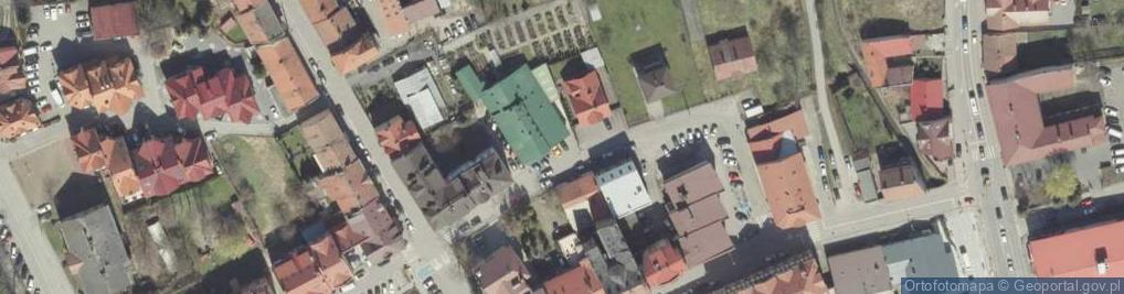 Zdjęcie satelitarne Kantor