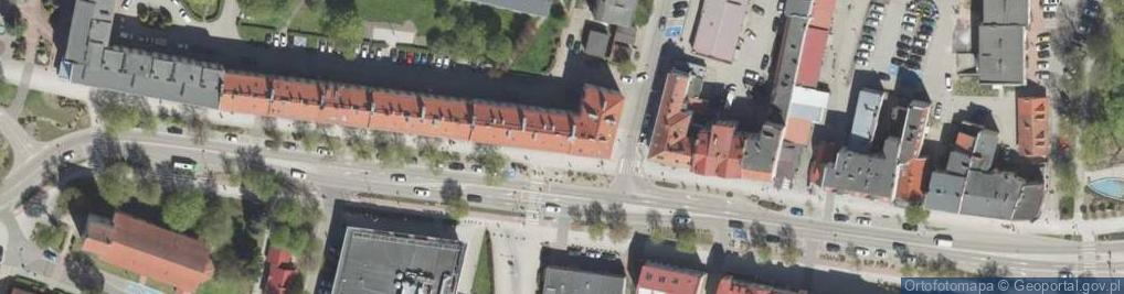 Zdjęcie satelitarne Kantor