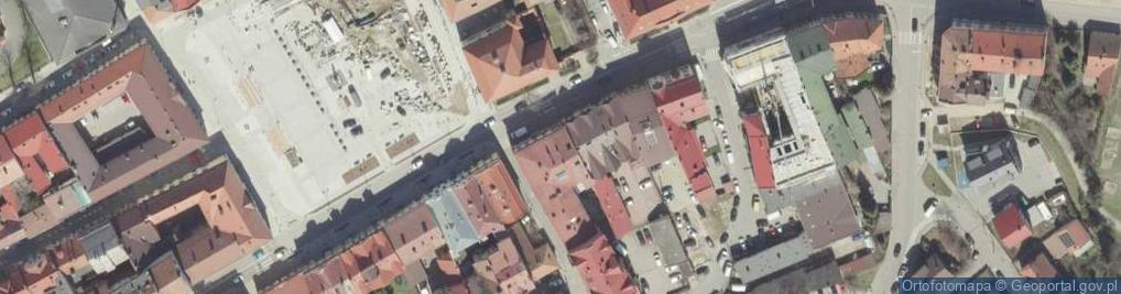 Zdjęcie satelitarne Kantor