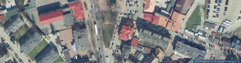 Zdjęcie satelitarne Kantor