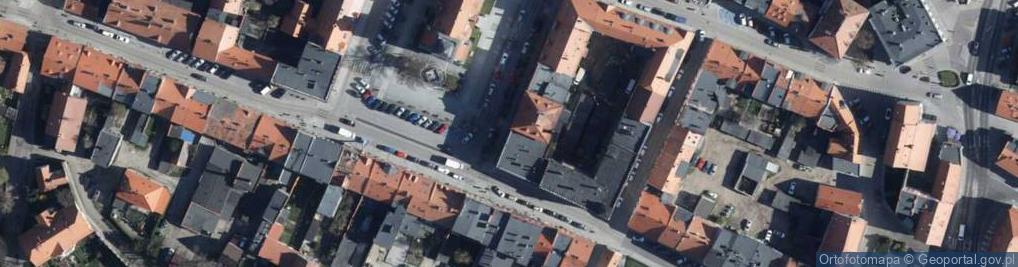 Zdjęcie satelitarne Kantor