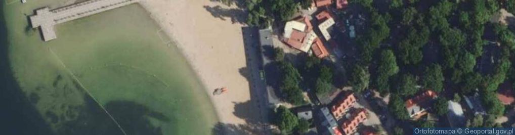 Zdjęcie satelitarne Kąpielisko