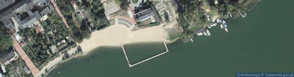 Zdjęcie satelitarne Plaża Miejska - Ustronie