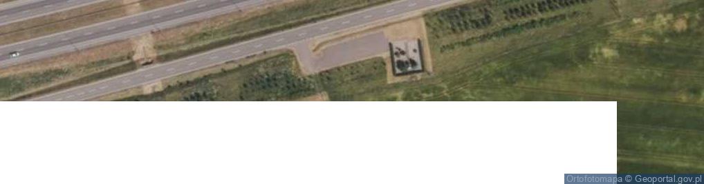Zdjęcie satelitarne Chrystus frasobliwy