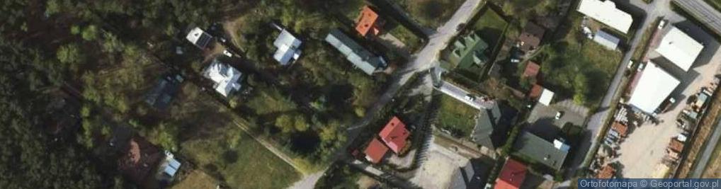 Zdjęcie satelitarne Chrystus Frasobliwy