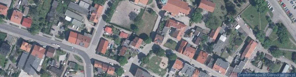 Zdjęcie satelitarne Figura św. Jana Nepomucena