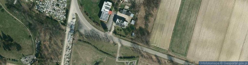 Zdjęcie satelitarne Figurka św. Walentego