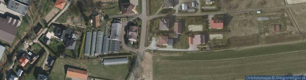 Zdjęcie satelitarne Kamienna kapliczka