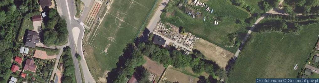 Zdjęcie satelitarne Kaplica Cmentarna