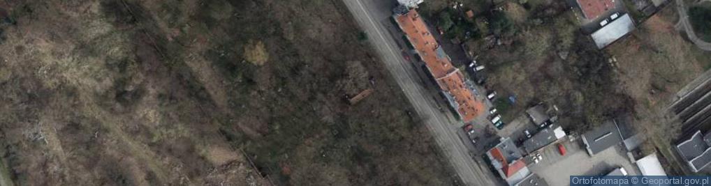 Zdjęcie satelitarne Kaplica na cmentarzu ewangelicko-augsburskim