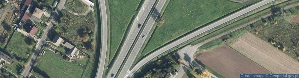 Zdjęcie satelitarne Kapliczka, Figura Świętych, Krzyż