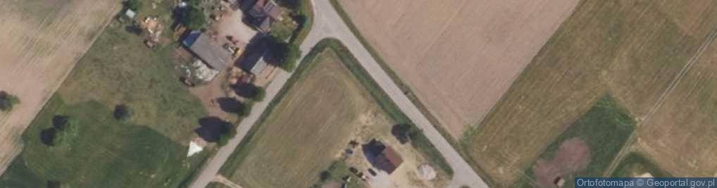 Zdjęcie satelitarne Kapliczka, Figura Świętych, Krzyż