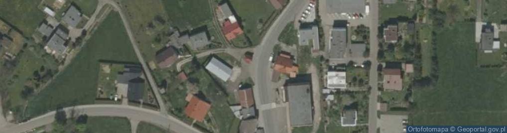 Zdjęcie satelitarne Kapliczka, Figura Świętych, Krzyż
