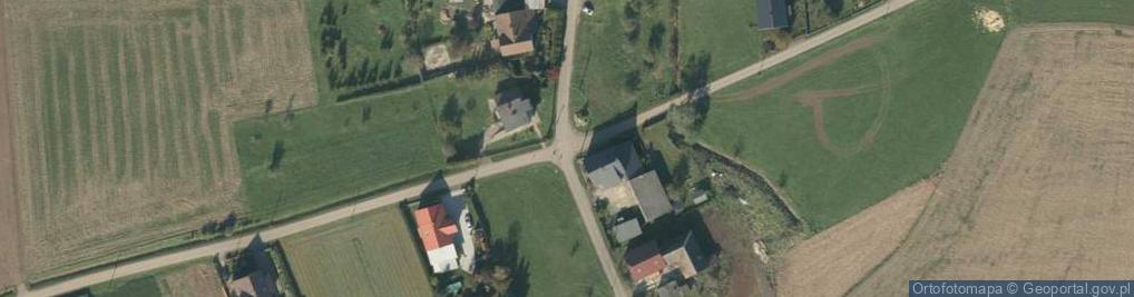 Zdjęcie satelitarne Kapliczka, Figura Świętych, Krzyż