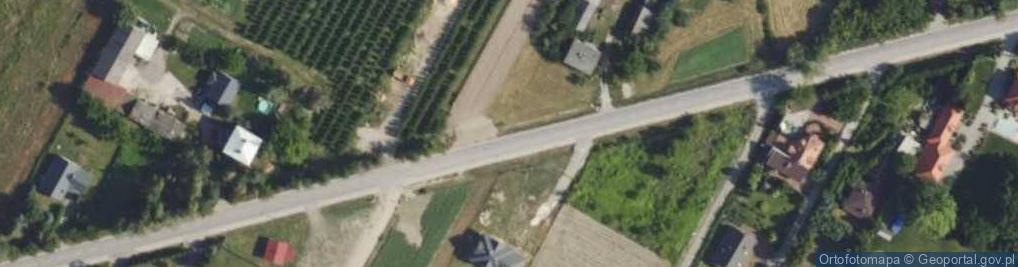 Zdjęcie satelitarne Kapliczka, Figura Świętych, Krzyż