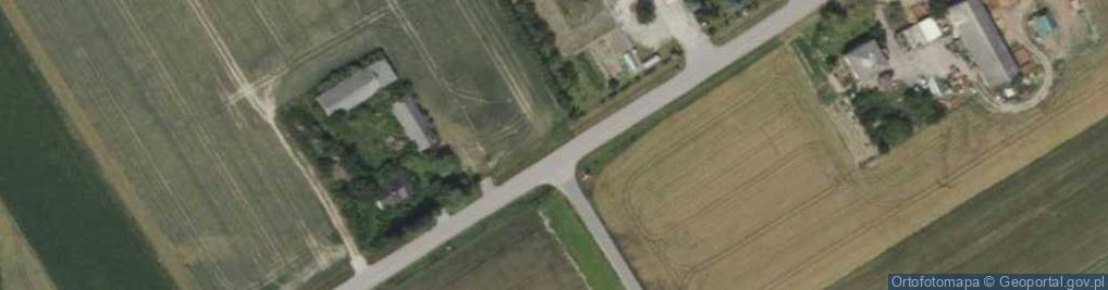 Zdjęcie satelitarne Kapliczka, Figura Świętych, Krzyż