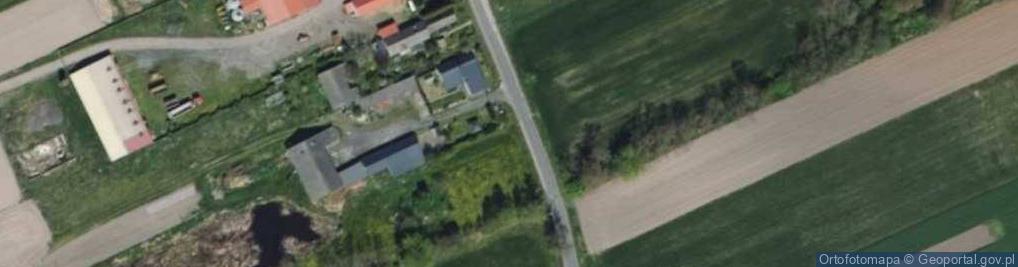 Zdjęcie satelitarne Kapliczka, Figura Świętych, Krzyż