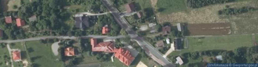 Zdjęcie satelitarne Kapliczka, Figura Świętych, Krzyż