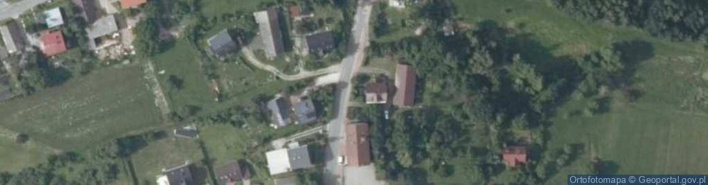 Zdjęcie satelitarne Kapliczka, Figura Świętych, Krzyż
