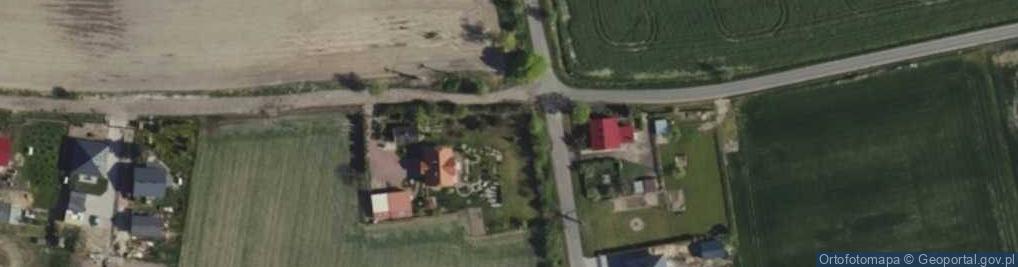 Zdjęcie satelitarne Kapliczka, Figura Świętych, Krzyż