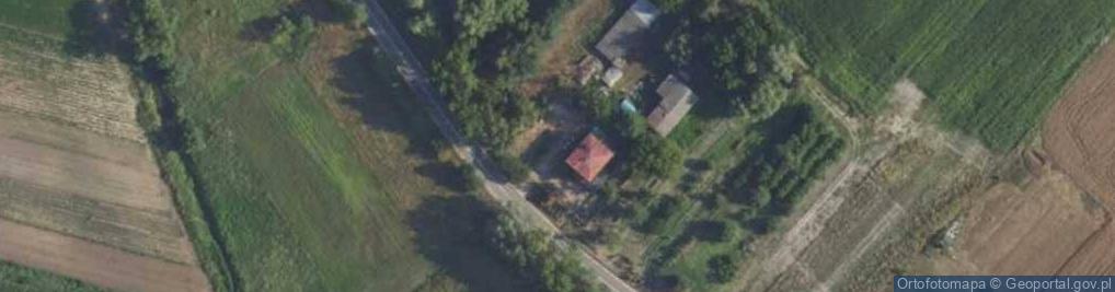 Zdjęcie satelitarne Kapliczka, Figura Świętych, Krzyż