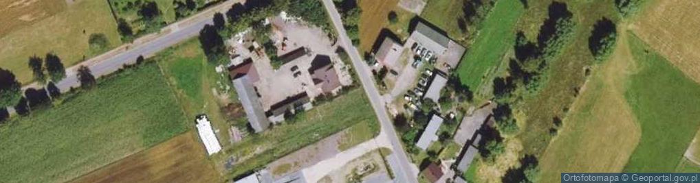 Zdjęcie satelitarne Kapliczka, Figura Świętych, Krzyż