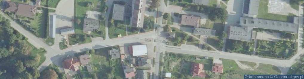 Zdjęcie satelitarne Kapliczka, Figura Świętych, Krzyż