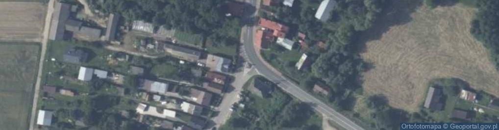 Zdjęcie satelitarne Kapliczka, Figura Świętych, Krzyż