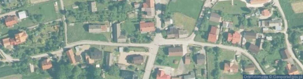 Zdjęcie satelitarne Kapliczka, Figura Świętych, Krzyż