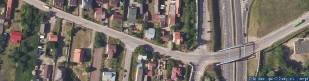 Zdjęcie satelitarne Kapliczka, Figura Świętych, Krzyż