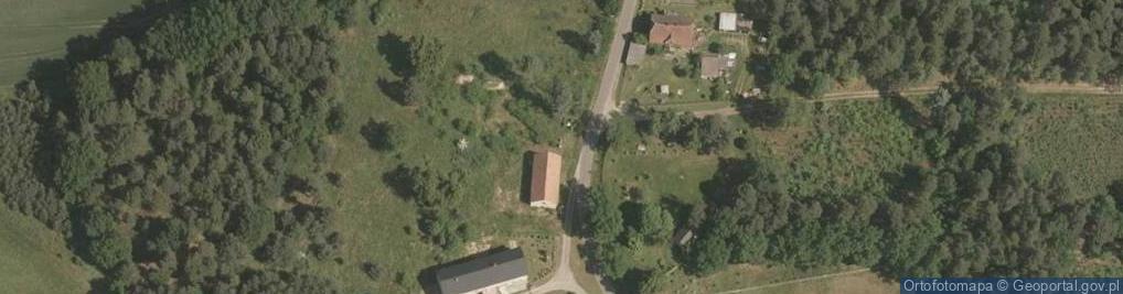 Zdjęcie satelitarne Kapliczka, Figura Świętych, Krzyż
