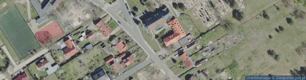Zdjęcie satelitarne Kapliczka, Figura Świętych, Krzyż