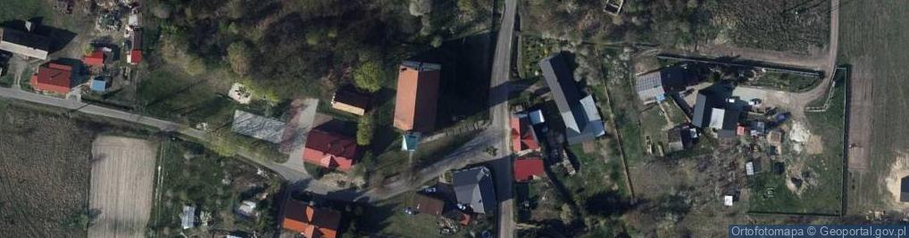 Zdjęcie satelitarne Kapliczka, Figura Świętych, Krzyż
