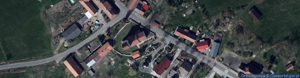 Zdjęcie satelitarne Kapliczka, Figura Świętych, Krzyż