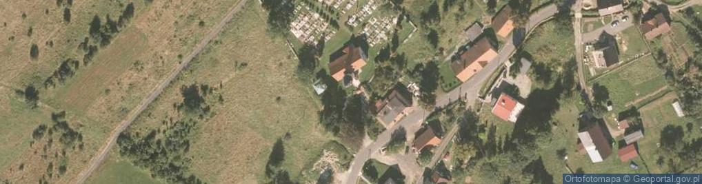 Zdjęcie satelitarne Kapliczka, Figura Świętych, Krzyż