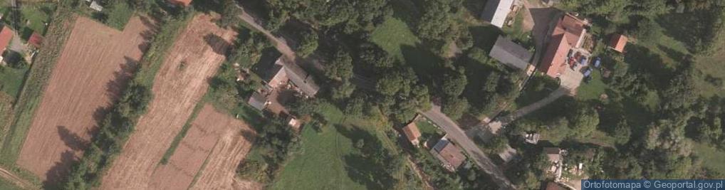 Zdjęcie satelitarne Kapliczka, Figura Świętych, Krzyż