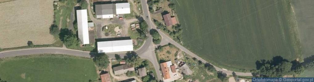 Zdjęcie satelitarne Kapliczka, Figura Świętych, Krzyż