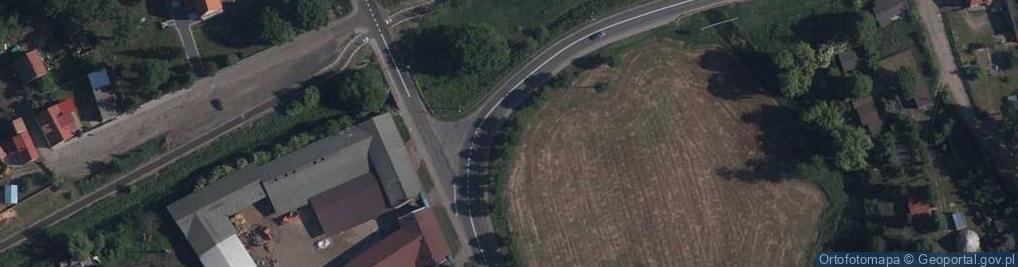 Zdjęcie satelitarne Kapliczka, Figura Świętych, Krzyż