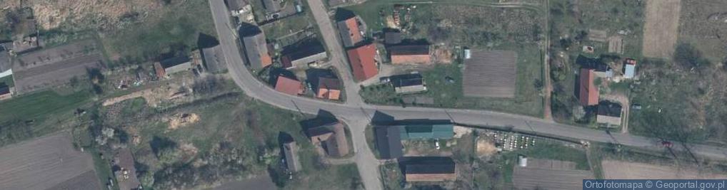 Zdjęcie satelitarne Kapliczka, Figura Świętych, Krzyż