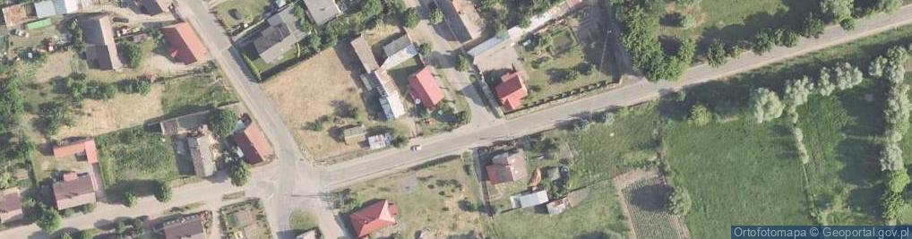 Zdjęcie satelitarne Kapliczka, Figura Świętych, Krzyż