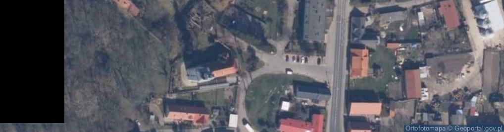Zdjęcie satelitarne Kapliczka, Figura Świętych, Krzyż