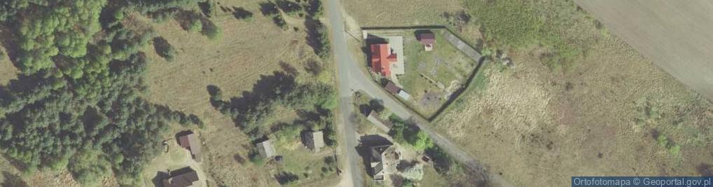 Zdjęcie satelitarne Kapliczka, Figura Świętych, Krzyż