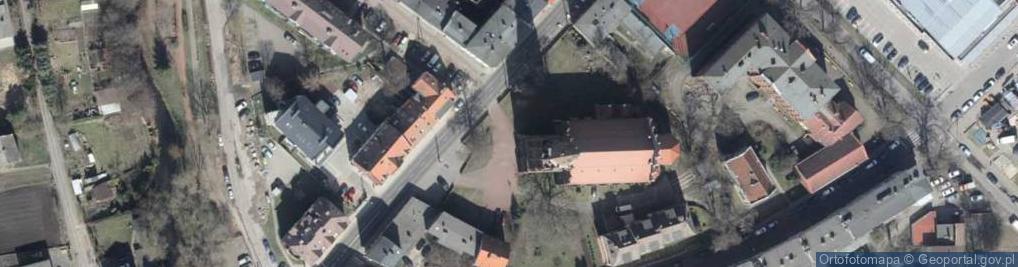 Zdjęcie satelitarne Kapliczka, Figura Świętych, Krzyż