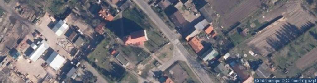 Zdjęcie satelitarne Kapliczka, Figura Świętych, Krzyż
