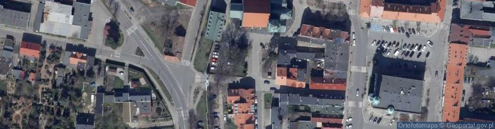 Zdjęcie satelitarne Kapliczka, Figura Świętych, Krzyż