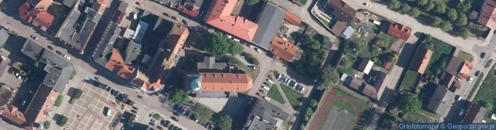 Zdjęcie satelitarne Kapliczka, Figura Świętych, Krzyż